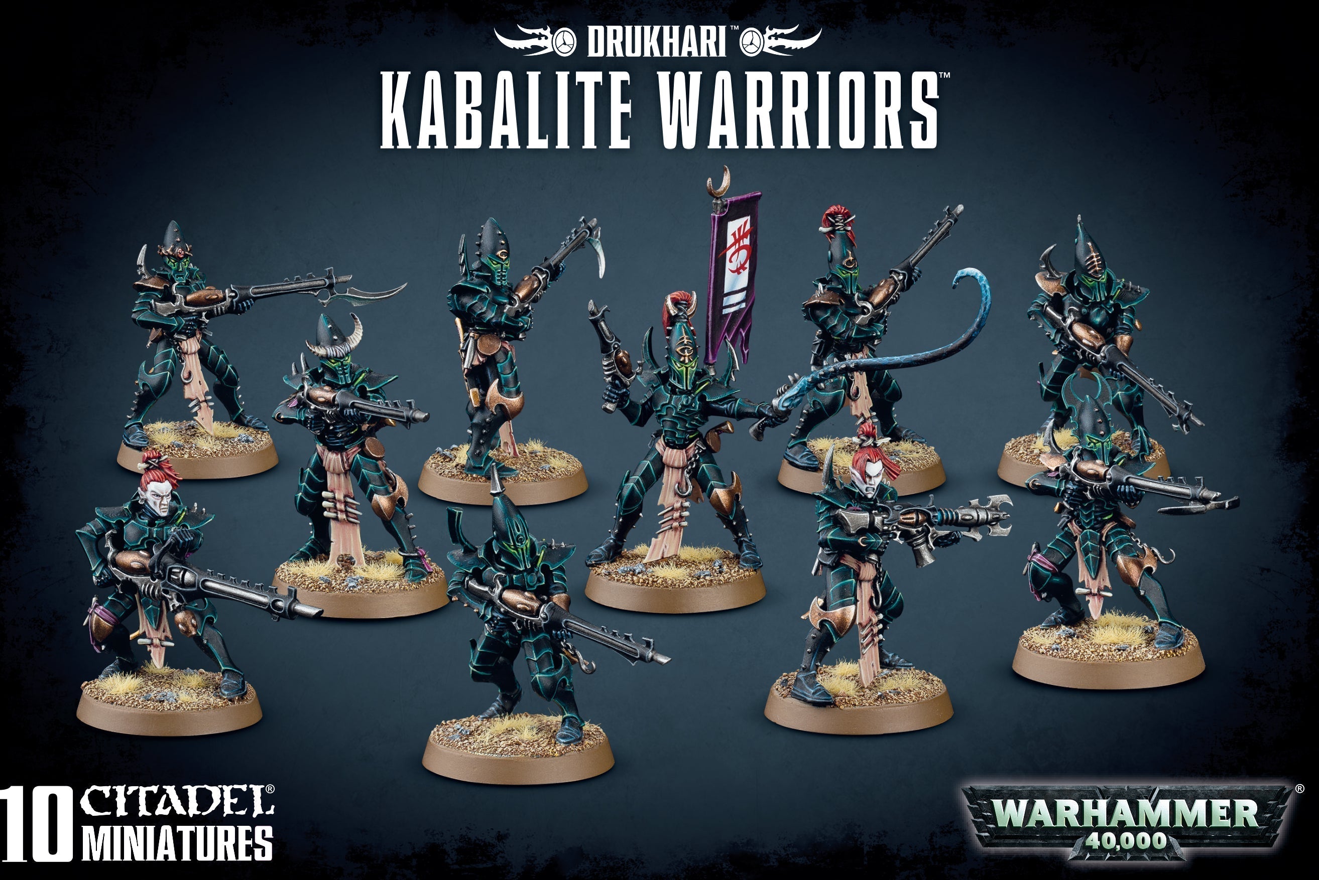 Warhammer 40,000: Drukhari - Kabalite Warriors
