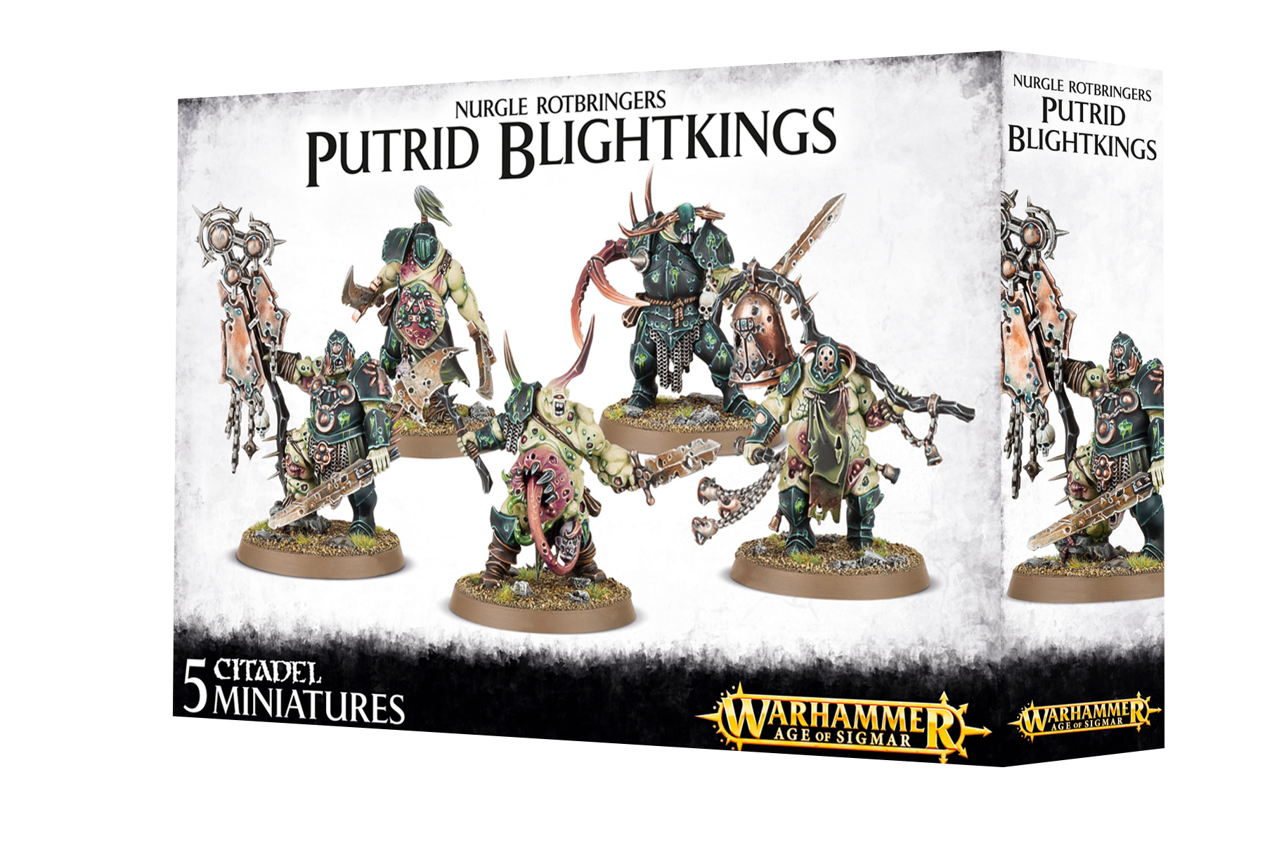 Age of Sigmar: Nurgle Rotbringers - Putrid Blightkings