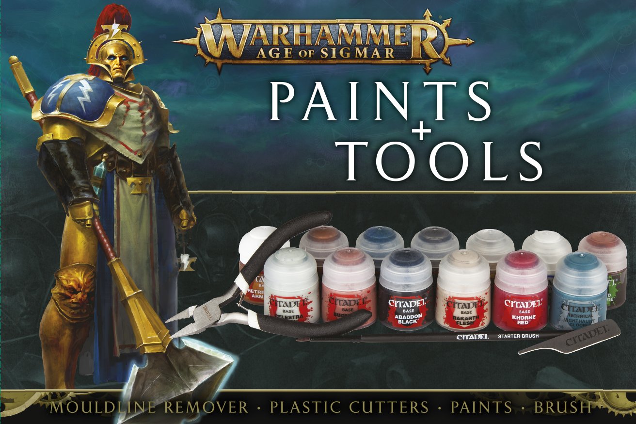 Age of Sigmar: Paints + Tools
