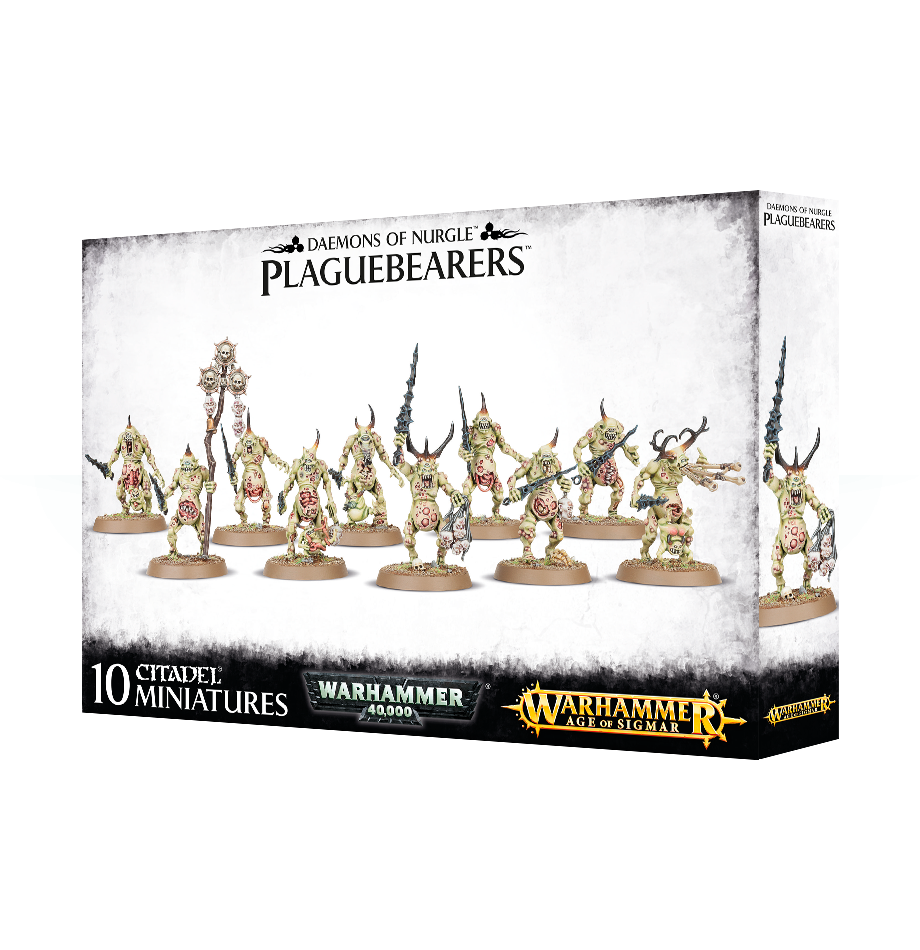 Age of Sigmar: Daemons of Nurgle - Plaguebearers