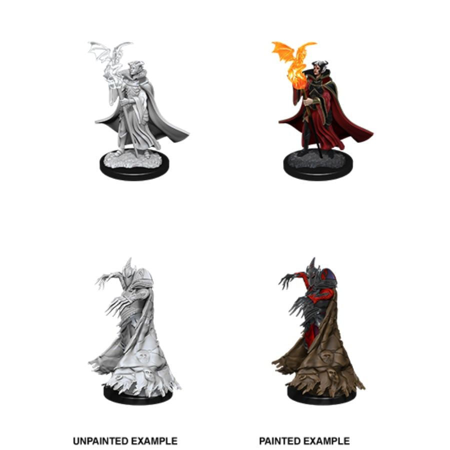 Deep Cuts: Unpainted Miniatures - Cultist and Devil