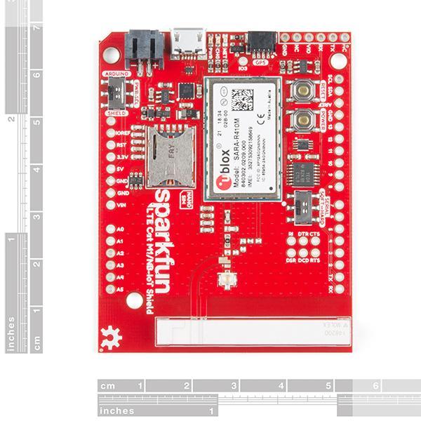 SparkFun: LTE CAT M1/NB-loT Shield - SARA-R4