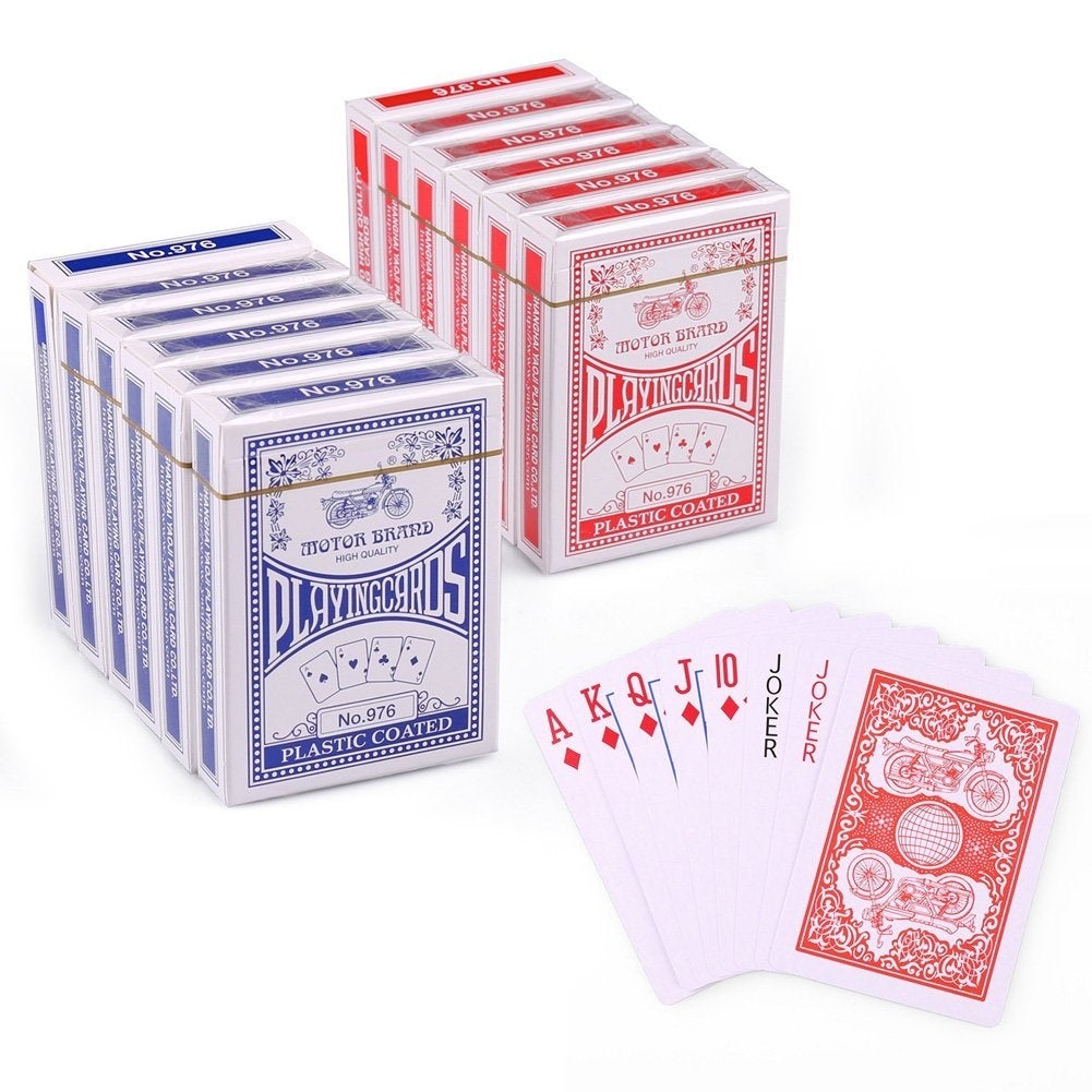 Motor Brand: Plastic Coated - Playing Cards
