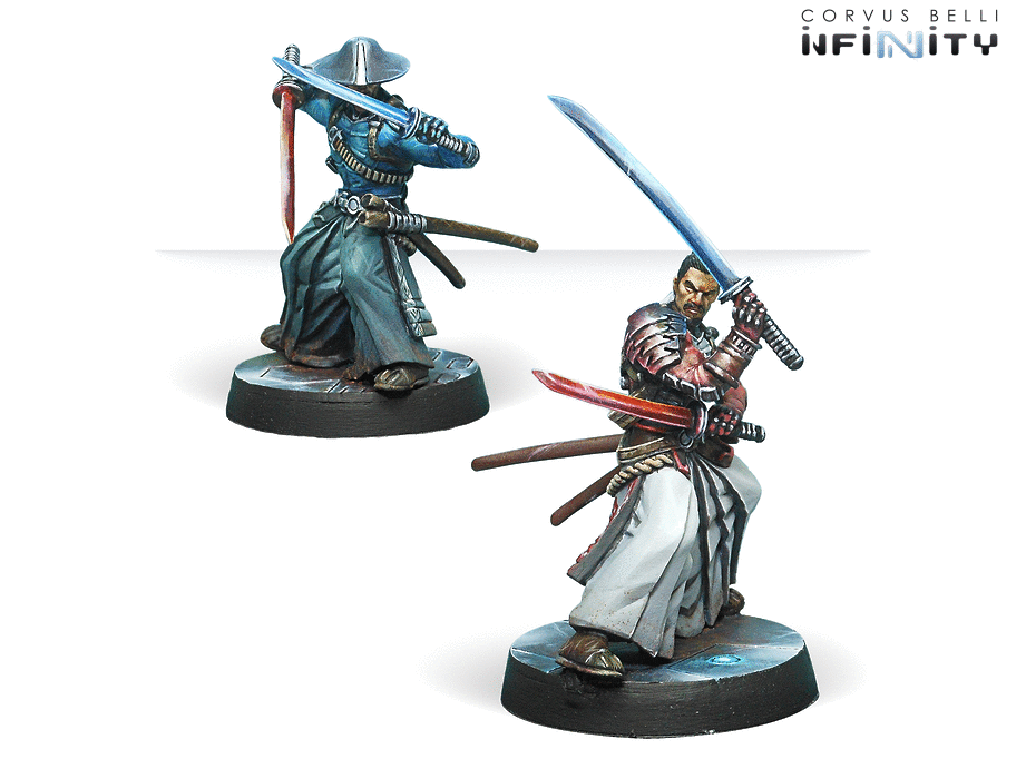 Corvus Belli: Infinity - Miyamoto Musashi Aristeia! Outfit