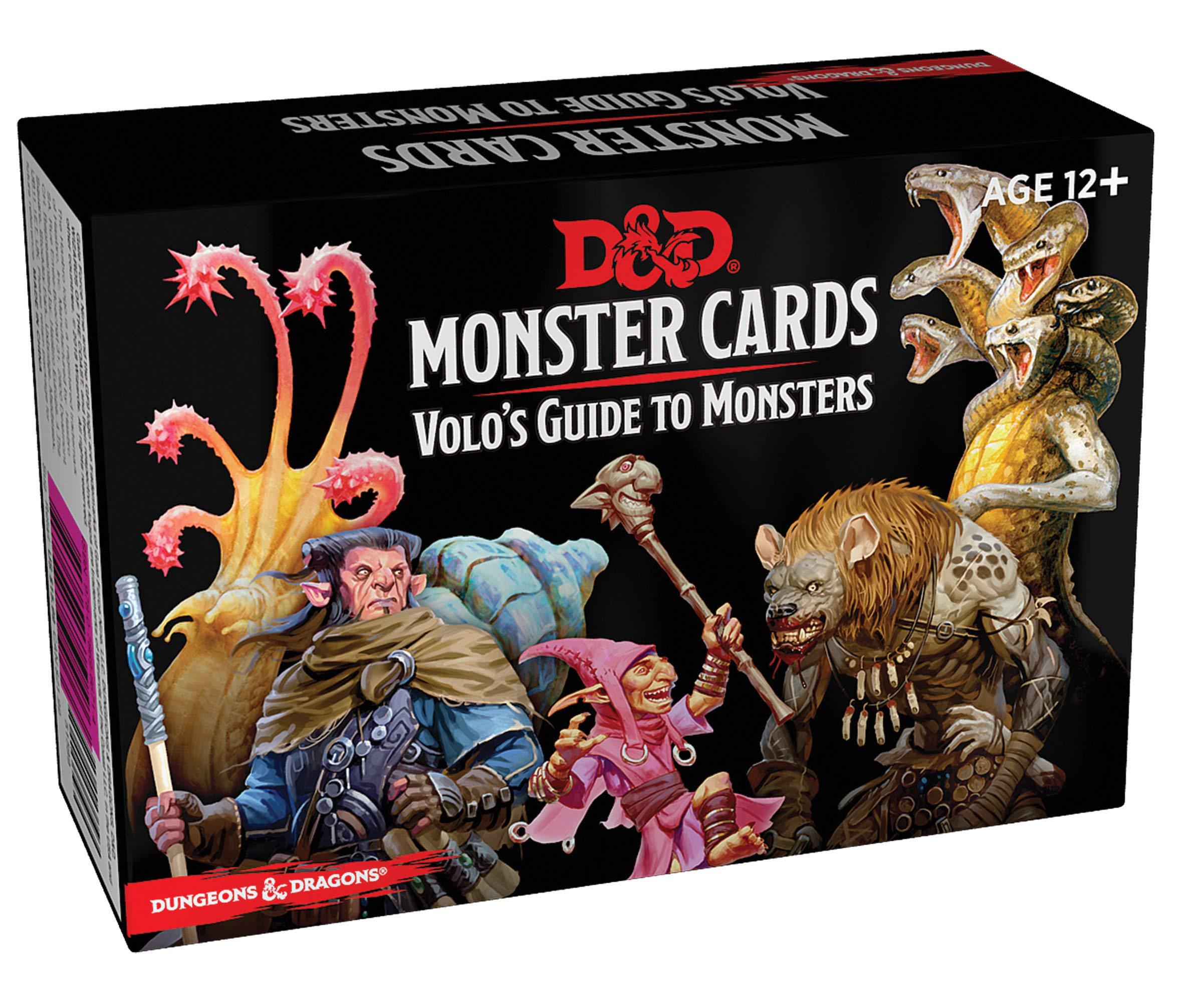 Dungeons & Dragons: Monster Cards - Volo's Guide to Monsters