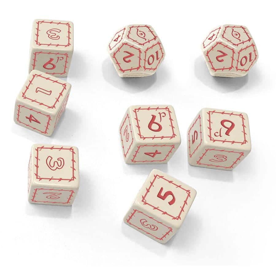 The One Ring RPG - White Dice Set - Image 2
