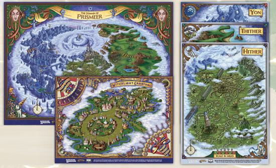 Dungeons & Dragons Game Mat - The Wild Beyond The Witchlight