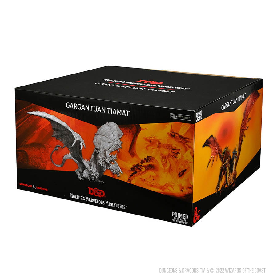 Nolzur's Marvelous Unpainted Miniatures -  Gargantuan Tiamat