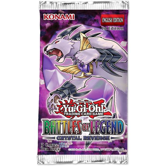 Battles of Legend: Crystal Revenge - Booster Pack (1st Edition) - Image 2