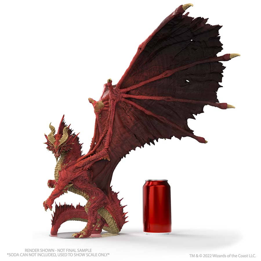 Icons of the Realms: Balagos, Ancient Red Dragon