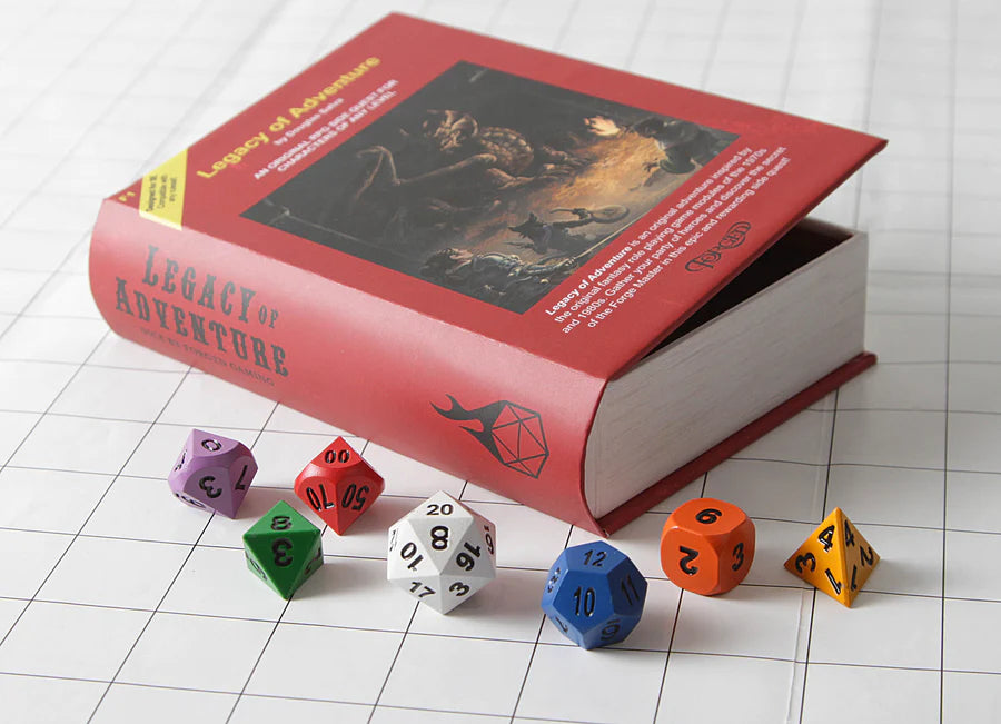 Forged Metal Dice Set - Legacy of Adventure - Image 2