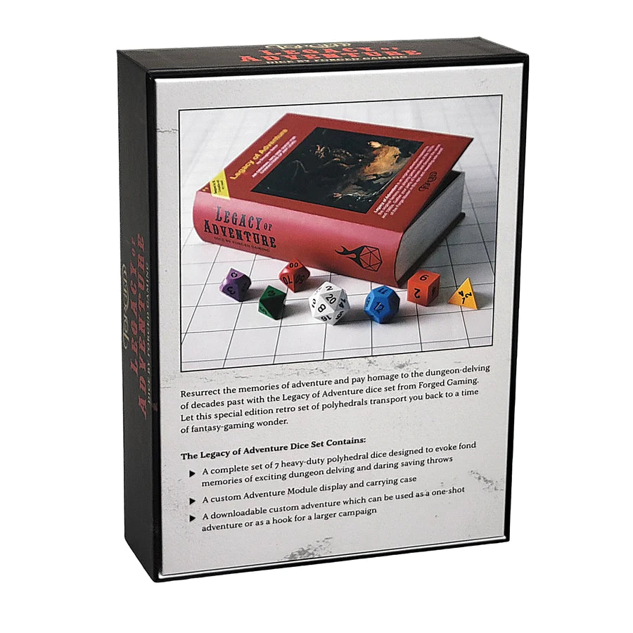 Forged Metal Dice Set - Legacy of Adventure - Image 4