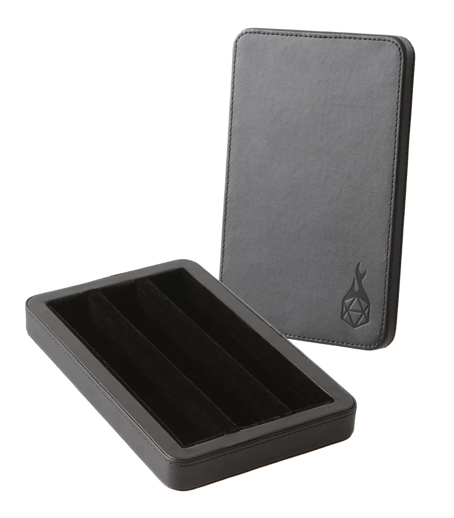 Forged Reliquary - 3-Row Premium Dice Case (Black)