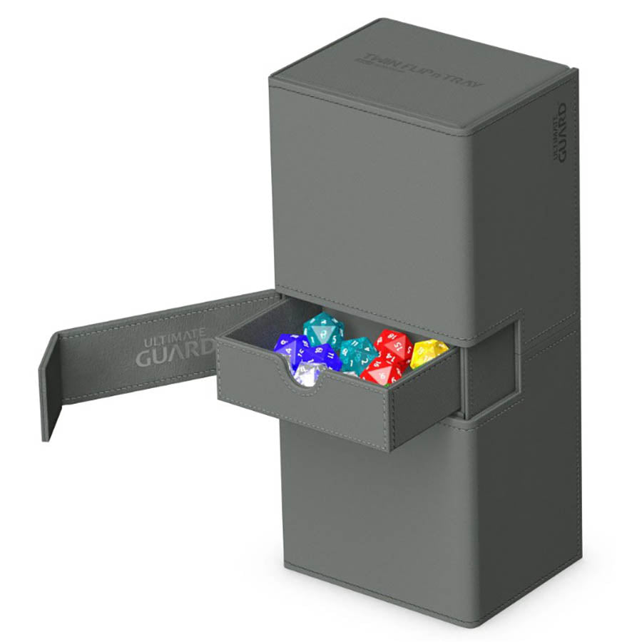 Ultimate Guard: Twin Flip'N'Tray (266+) - Grey