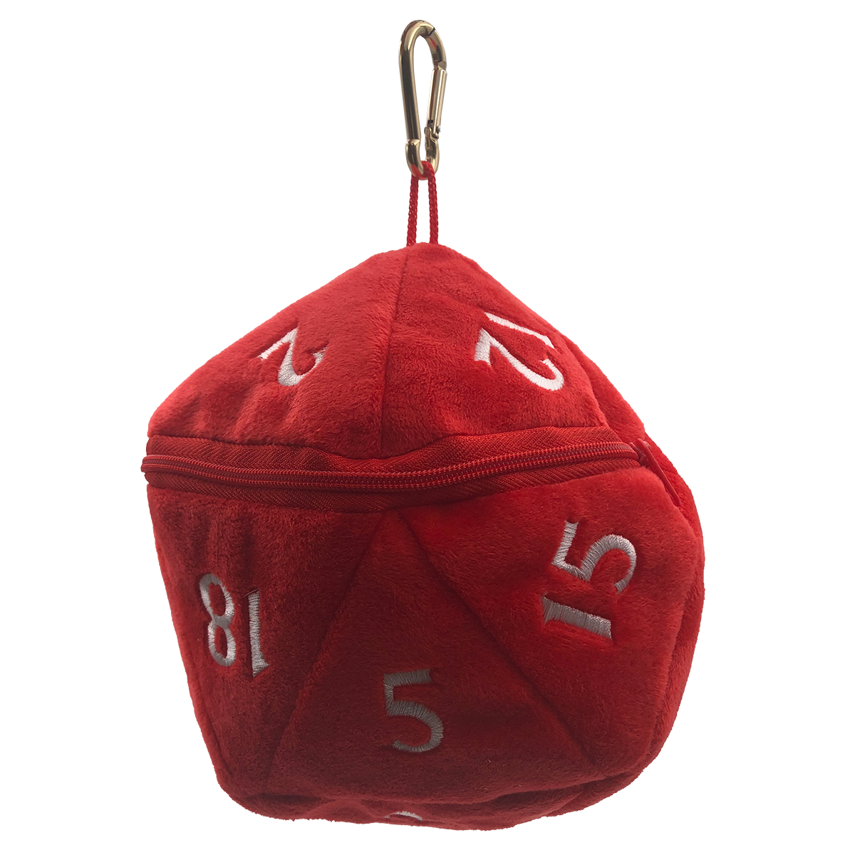 Ultra PRO: Dice Bag - Plush D20 (Red) - Image 1