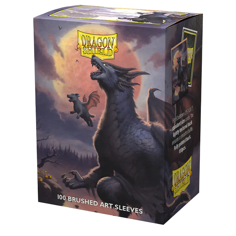 Dragon Shield: Standard 100ct Brushed Art Sleeves - Halloween (2023) - Image 2