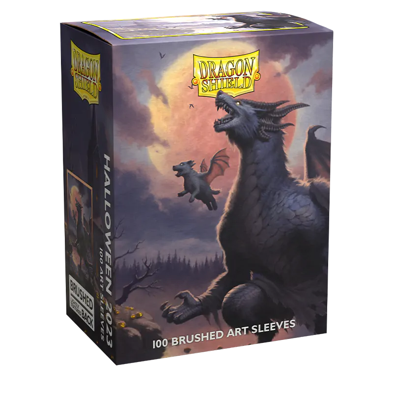 Dragon Shield: Standard 100ct Brushed Art Sleeves - Halloween (2023) - Image 3
