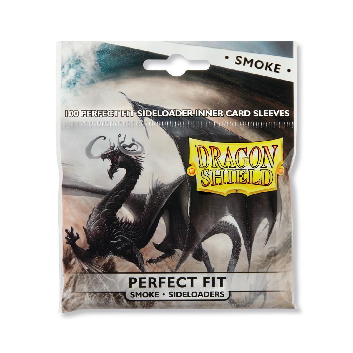 Dragon Shield: Standard Size 100ct Inner Sleeves - Perfect Fit Sideloader (Smoke 'Shinon') - Image 2