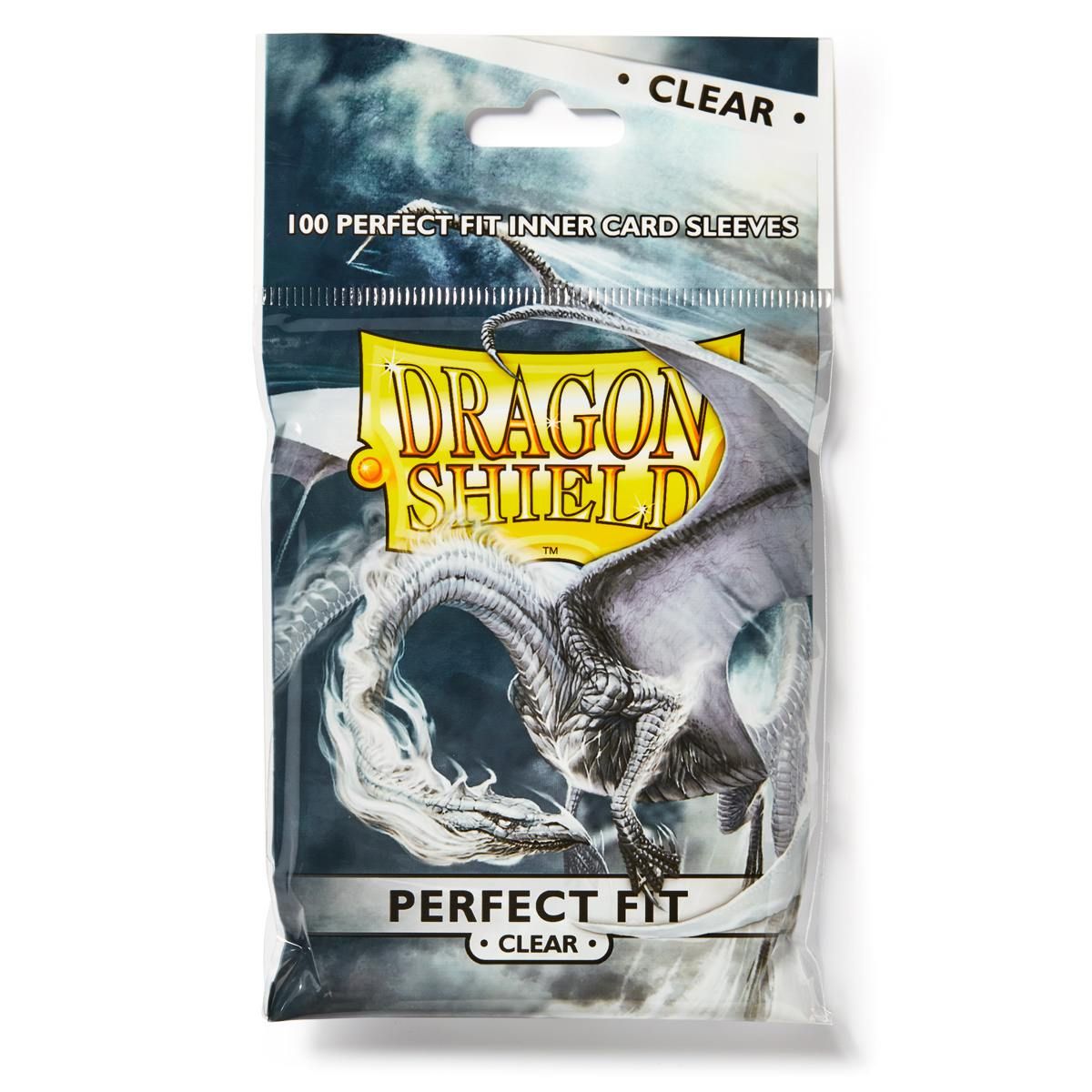 Dragon Shield: Standard Size 100ct Inner Sleeves - Perfect Fit (Clear 'Sanctus') - Image 2