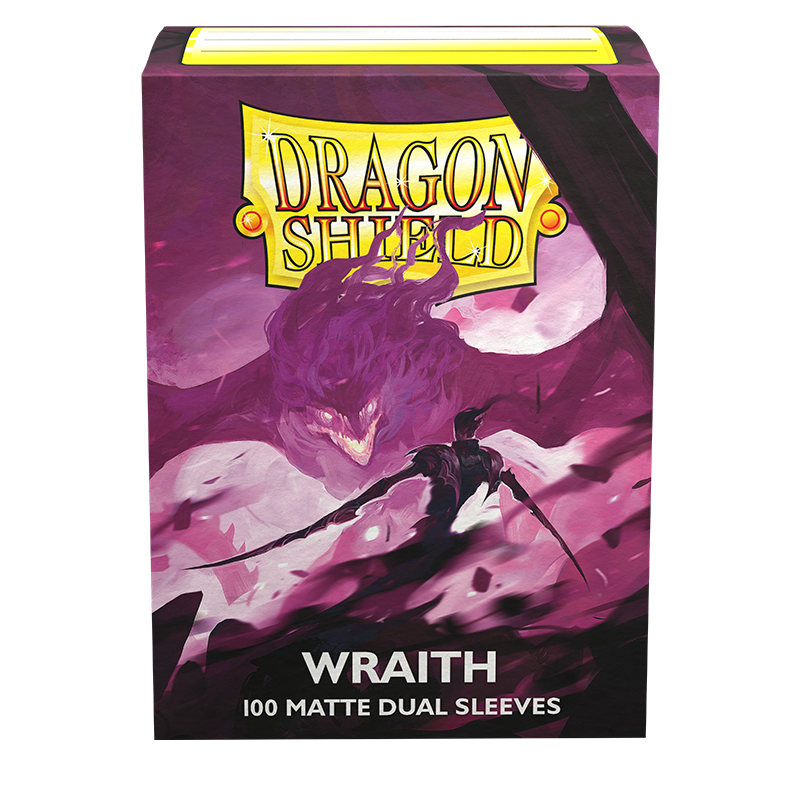 Dragon Shield: Standard 100ct Sleeves - Wraith (Dual Matte) - Image 1
