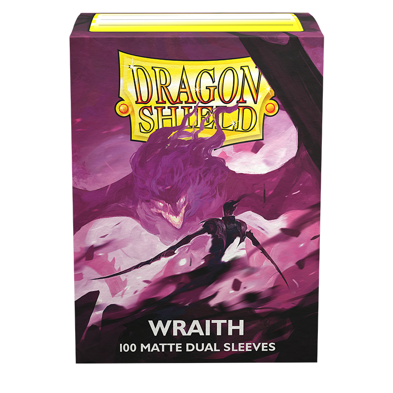 Dragon Shield: Standard 100ct Sleeves - Wraith (Dual Matte) - Image 2