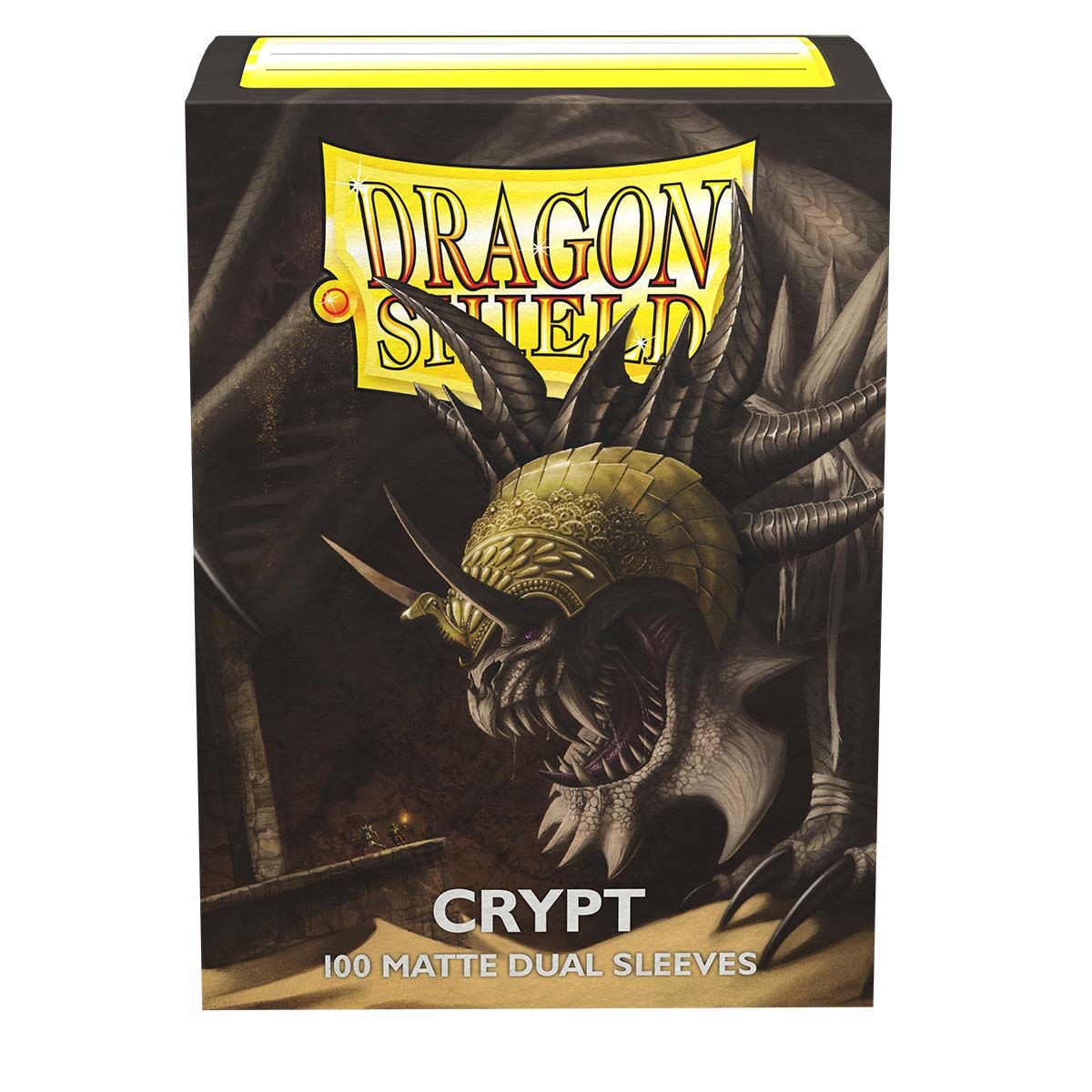 Dragon Shield: Standard 100ct Sleeves - Crypt (Dual Matte) - Image 2