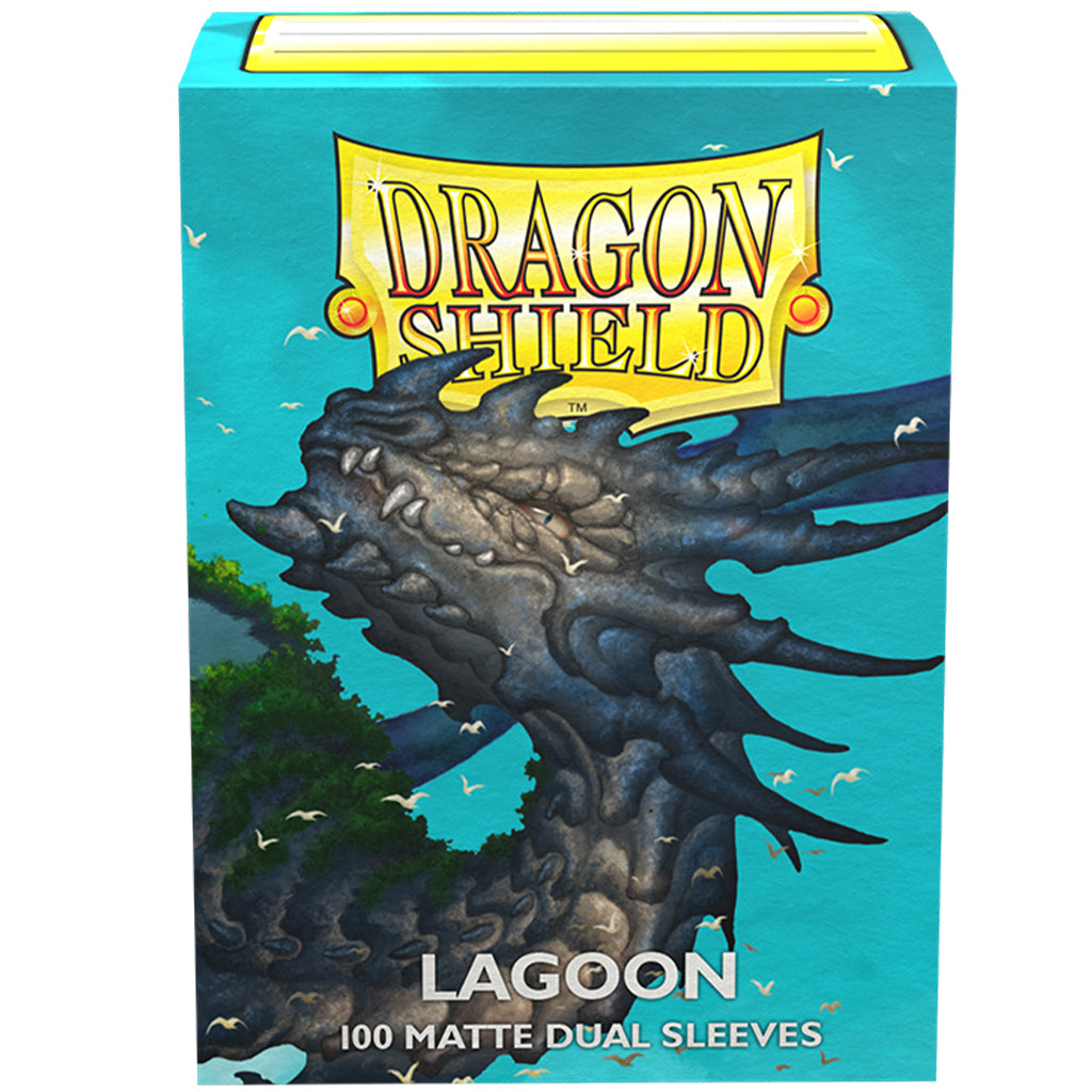 Dragon Shield: Standard 100ct Sleeves - Lagoon (Dual Matte) - Image 2