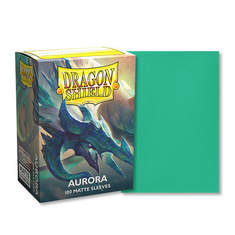 Dragon Shield: Standard 100ct Sleeves - Aurora (Matte) - Image 4