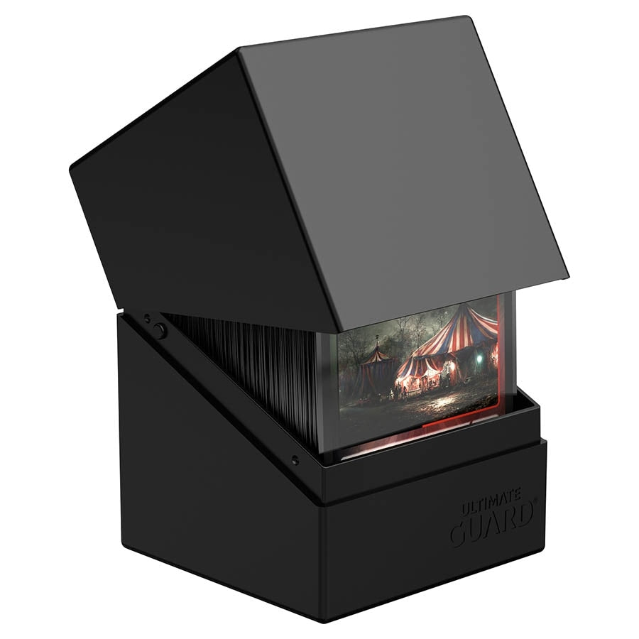 Ultimate Guard: Boulder Deck Case (100+) - Solid Black