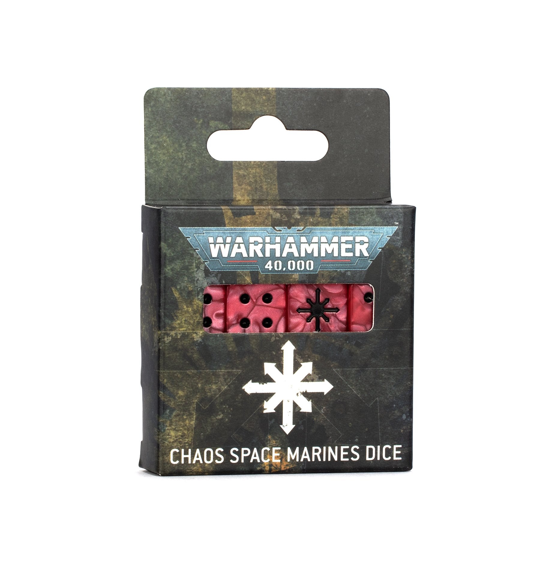 Warhammer 40,000: Chaos Space Marines - Dice Set