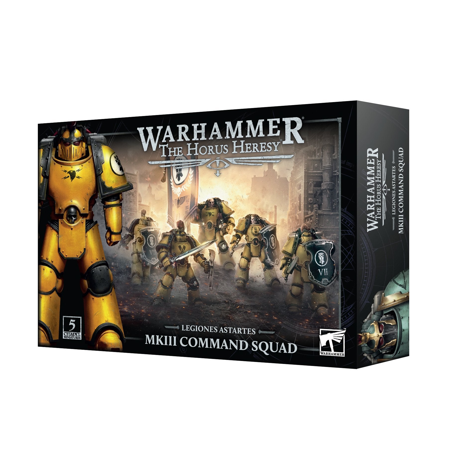 Warhammer The Horus Heresy: Legiones Astartes - MKIII Command Squad [Pre-Order Releases 06-29-2024]
