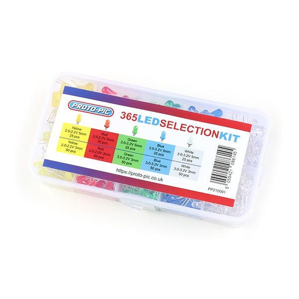 Sparkfun: Proto-PIC LED Selection Kit - 375pcs