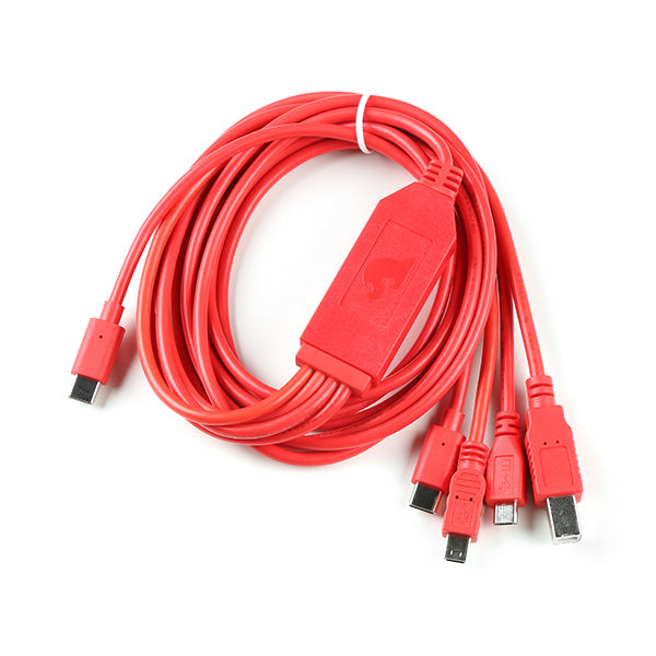 Sparkfun: SparkFun 4-in-1 Multi-USB Cable - USB-C Host