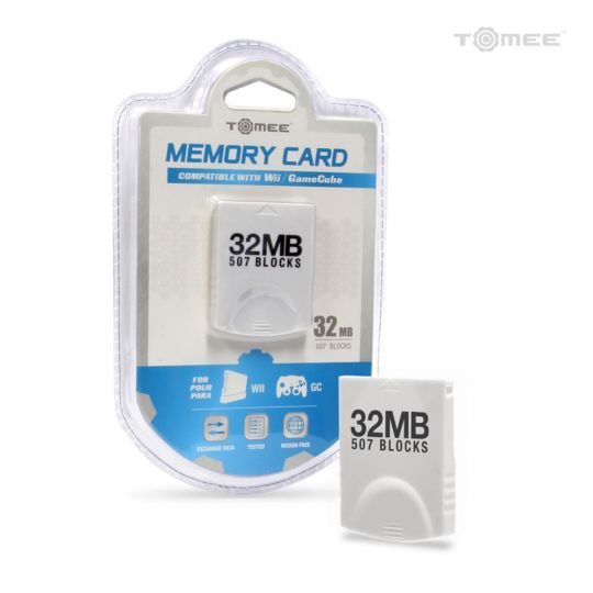 32MB Memory Card For Wii®/ GameCube® - Tomee