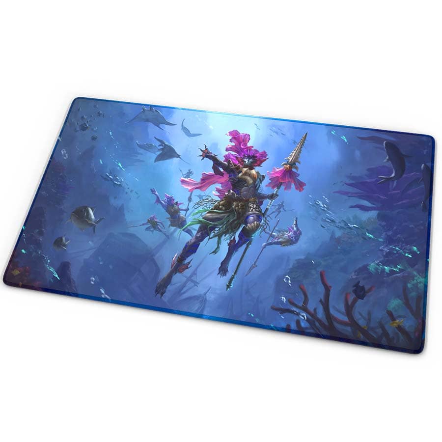 Arcane Fortress: Tribes Collection Standard Playmat - Emperor of the Deep