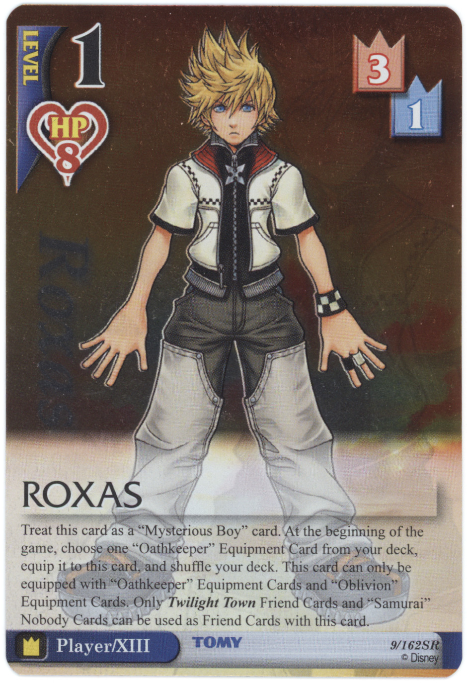 Roxas Kingdom Hearts TCG