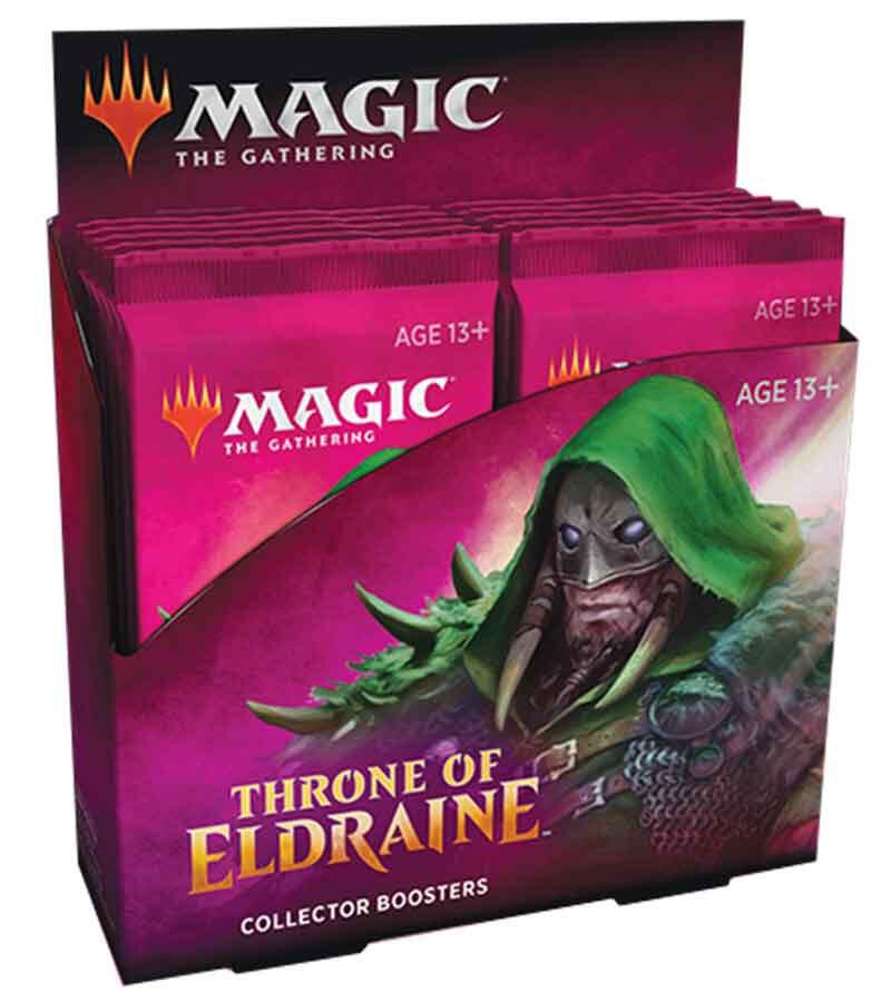 Magic: The Gathering Throne of Eldraine - Collector Booster Pack Display [12 Packs] - Throne of Eldraine (ELD)