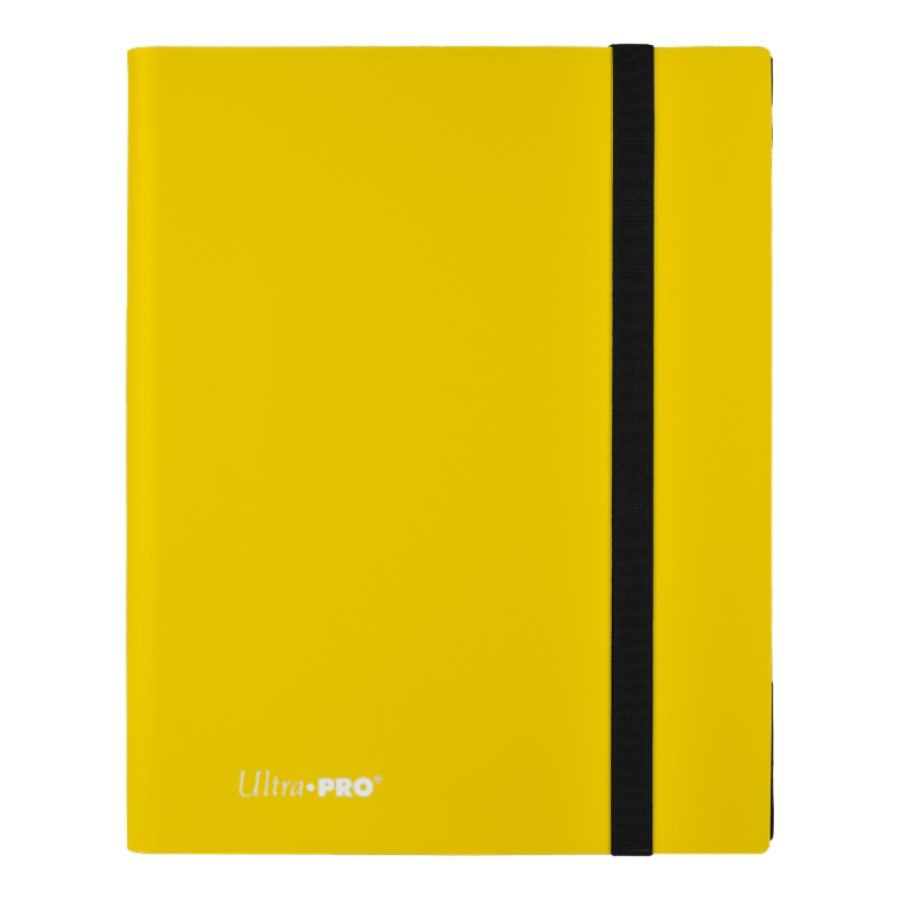 UP PRO 9-POCKET BINDER PORTFOLIOS YELLOW