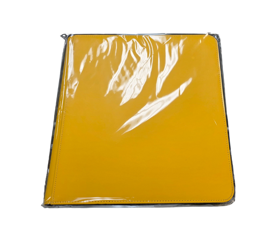 12 Pocket Binder Yellow