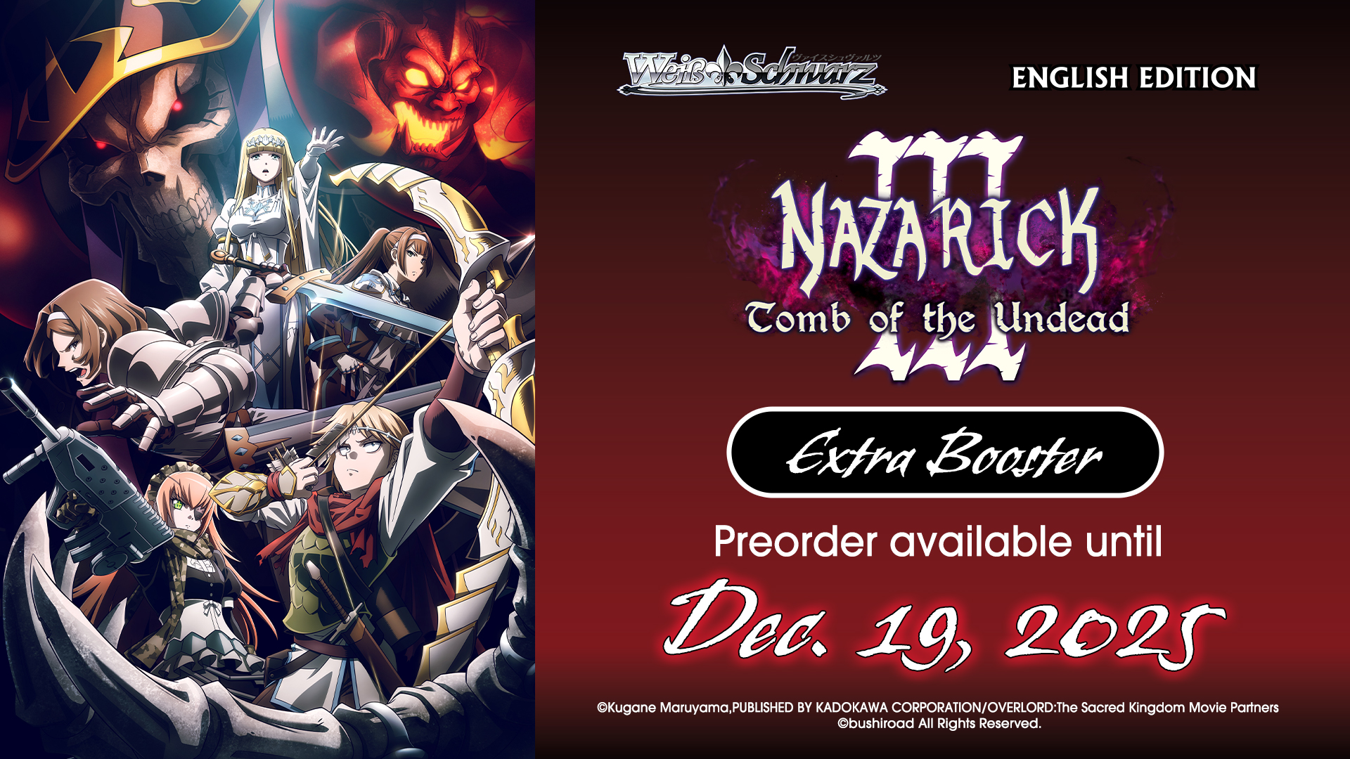 Nazarick: Tomb of the Undead Vol.3 CASE PREORDER DUE JAN 2ND