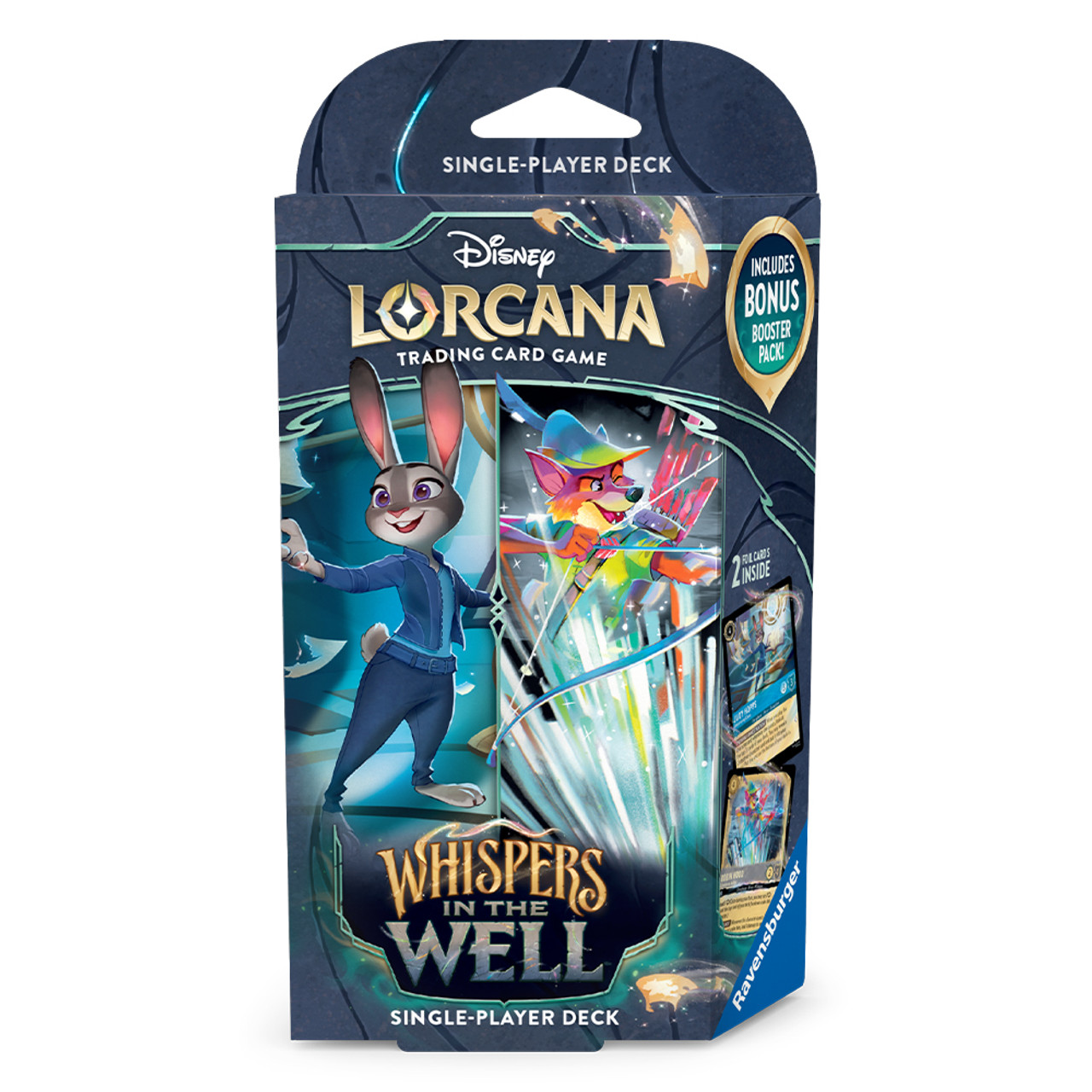 Lorcana Whispers in the Well Starter Deck - Sapphire and Steel