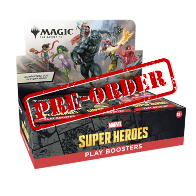 Magic the Gathering: Marvel Super Heroes Play Booster Box | Black Dragon  Games