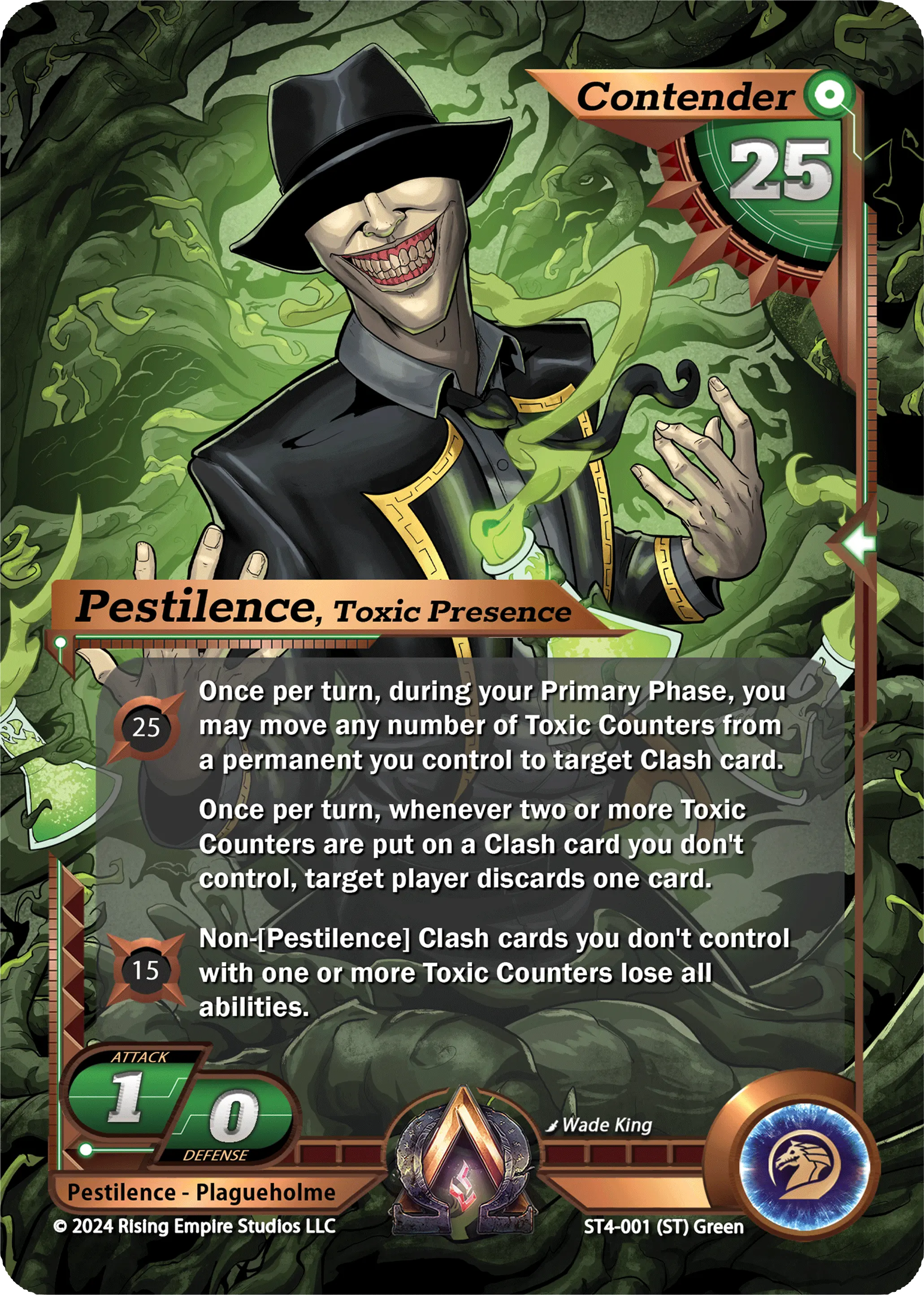 Pestilence, Toxic Presence (ST4-001)