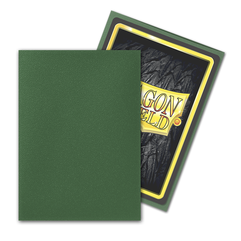 Dragon Shield: Standard 100ct Sleeves - Forest Green (Matte) - Image 4