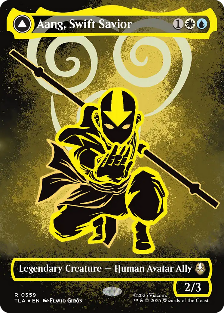 Aang, Swift Savior // Aang and La, Ocean's Fury (0359)