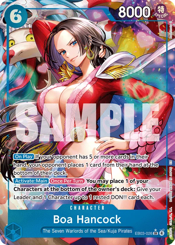 Boa Hancock (EB03-026 — Alternate Art) | Animal House Cards