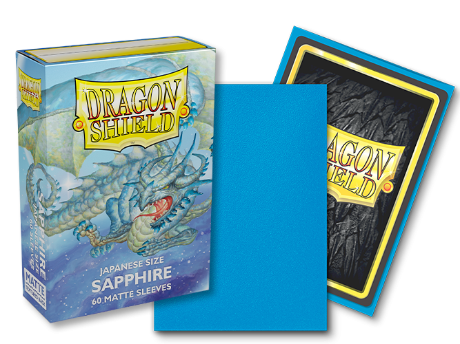 Dragon Shield: Japanese Size 60ct Sleeves - Sapphire (Matte) - Image 4