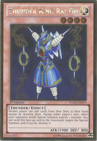 Thunder King Rai-Oh (PGLD-EN075)