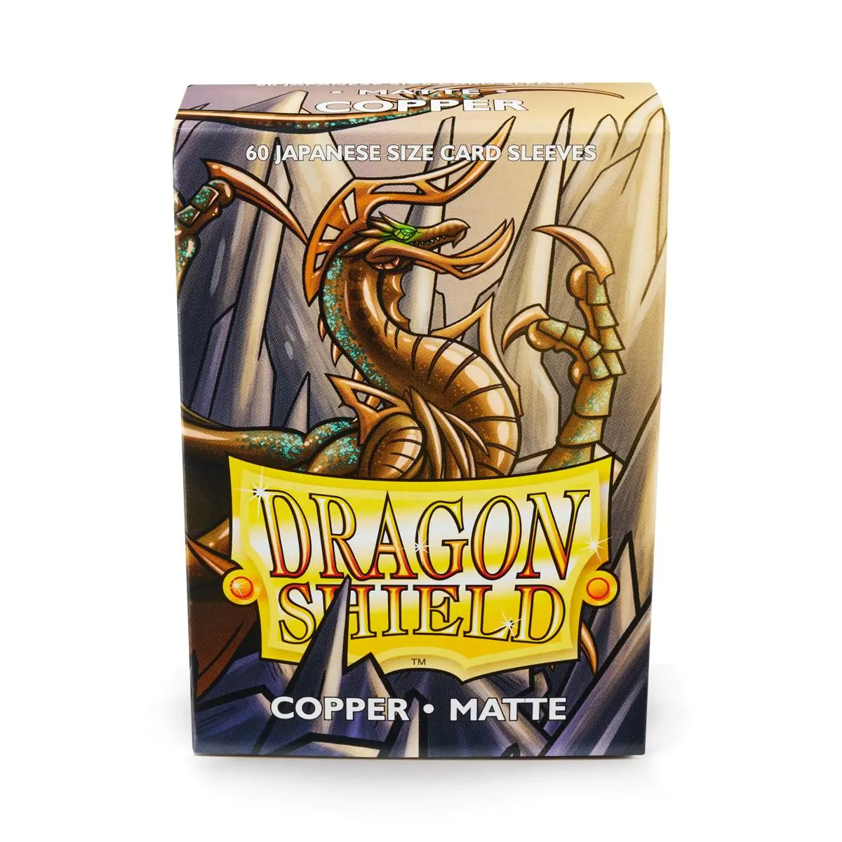 Dragon Shield: Japanese Size 60ct Sleeves - Copper (Matte) - Image 2