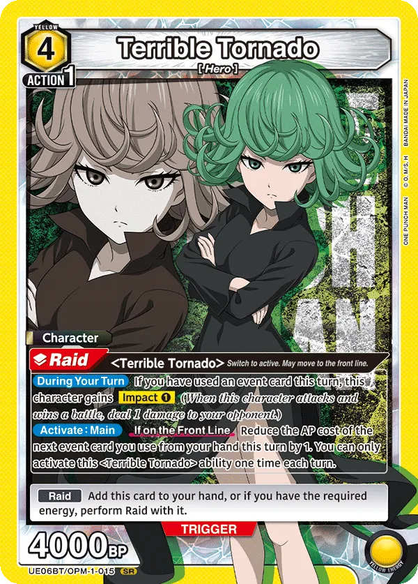 Terrible Tornado (UE06BT/OPM-1-015 — SR)
